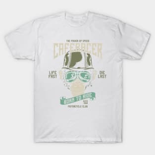 Caferacer Born To Ride T-Shirt